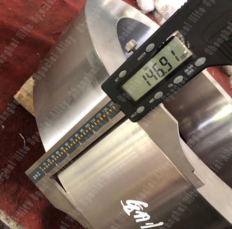 customized chemical range UNS S32550 ring get delivered on time