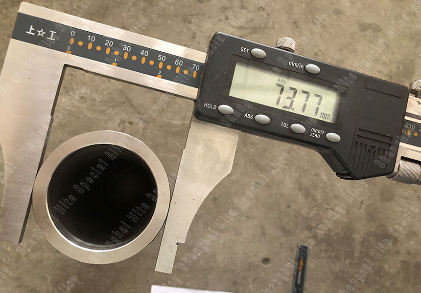 UMCo50( G-CoCr28) pipe samples