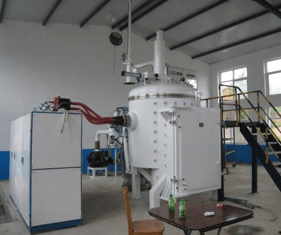 Our 200KG Vacuum induction melting furnace to China Steel Research General Institute