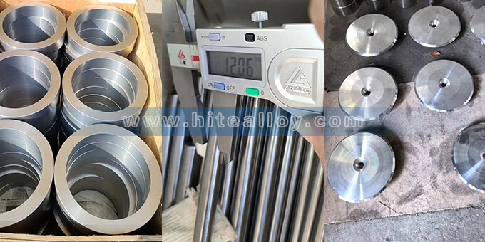 Inconel X750, Nimonic 80a, Inconel 617, ect materials get loaded for shipping