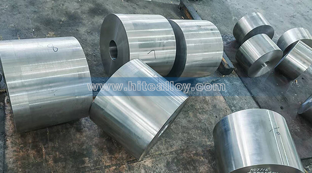 ASTM B637 solution treated and precipitation hardened Inconel 718 bigger forgings get ready on time for old customer